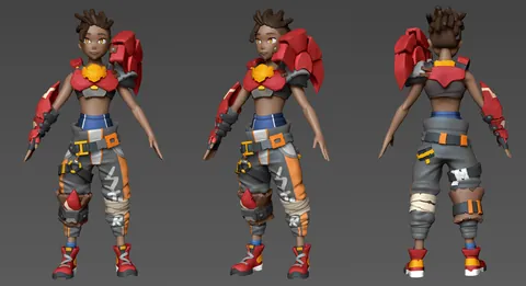 Cyber Nomad: Outfit 02
