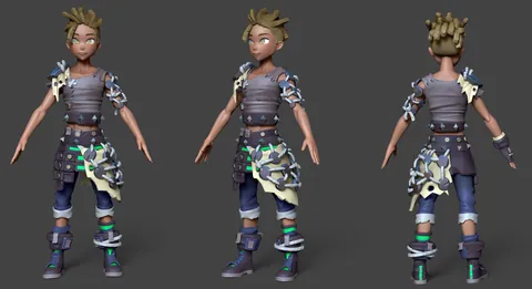 Cyber Nomad: Outfit 12