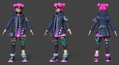 Cyber Nomad: Outfit 13