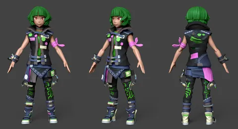 Cyber Nomad: Outfit 14
