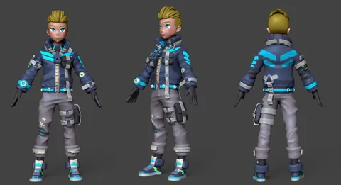 Cyber Nomad: Outfit 15