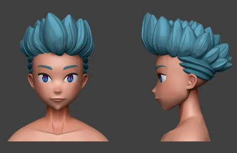Hair: hair 008