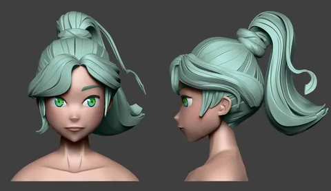 Hair: hair 009
