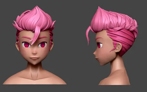 Hair: hair 010