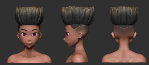 Hair: hair 015