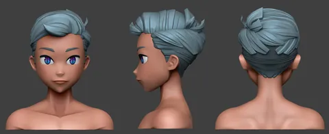 Hair: hair 018