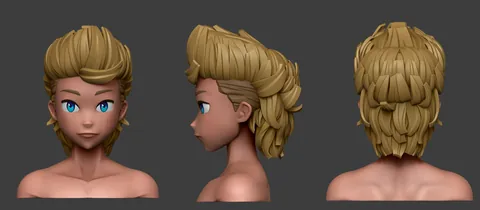 Hair: hair 019