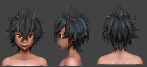 Hair: hair 024