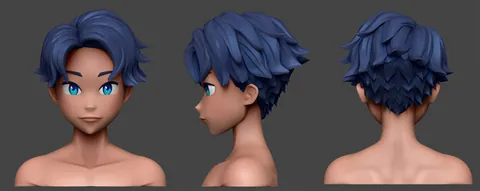 Hair: hair 026