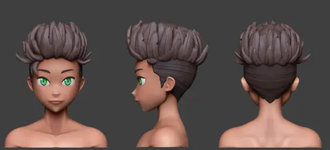 Hair: hair 027